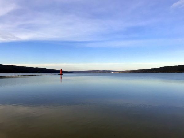 The south end of Cayuga Lake