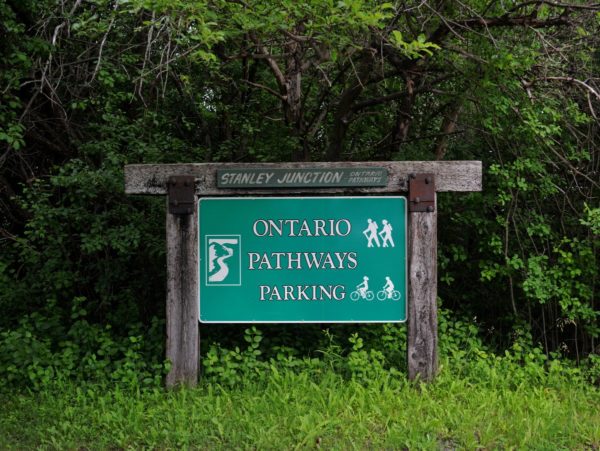An Ontario Pathways sign