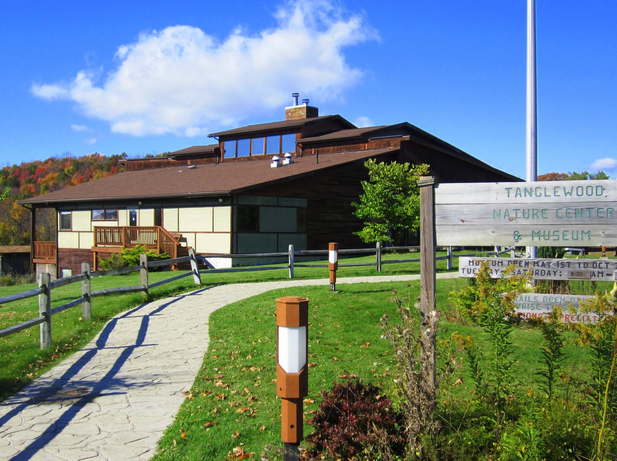 A nature center building